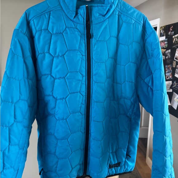 Marker Blue Quilted Jacket - Picture 1 of 4